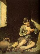 MURILLO, Bartolome Esteban The Young Beggar sg oil painting artist